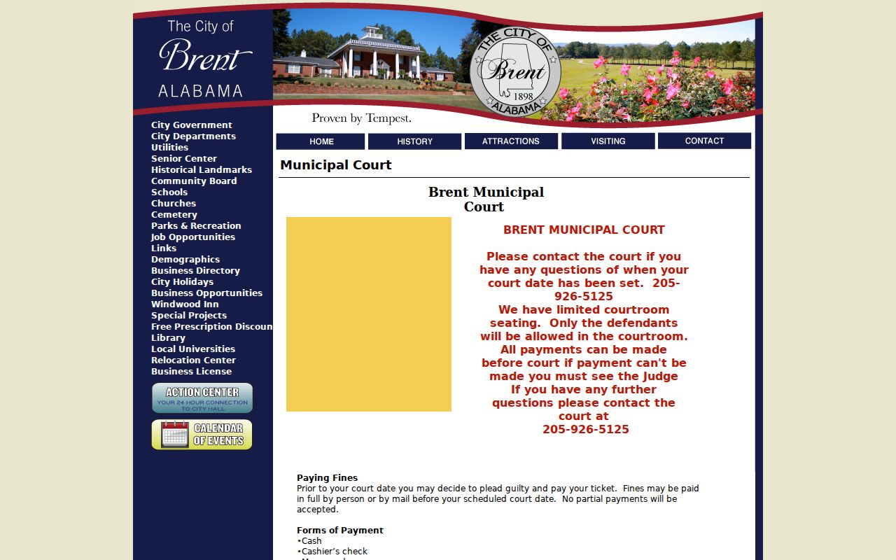 Brent criminal court records and appearance rules