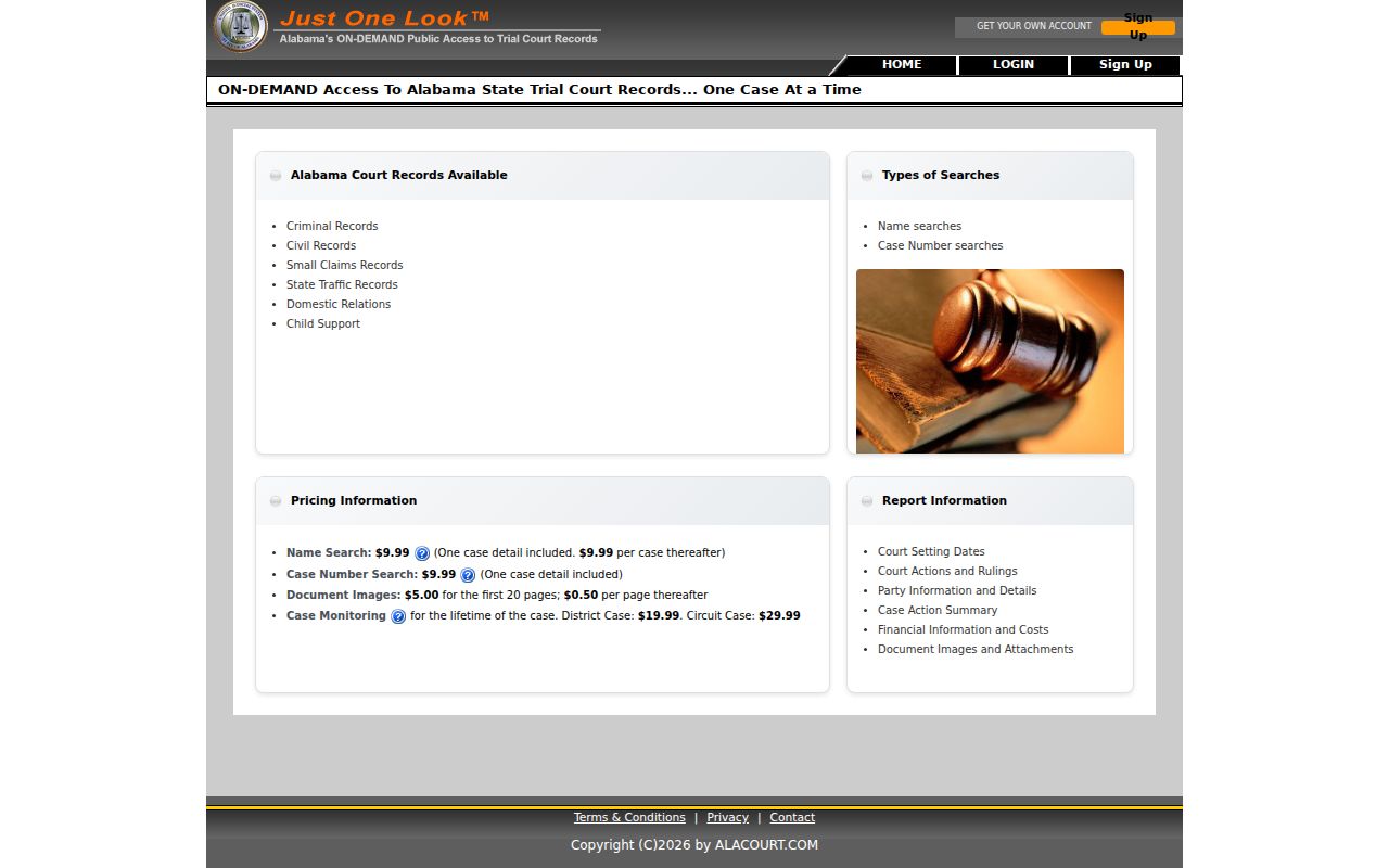 Bibb County criminal court cases Just One Look search